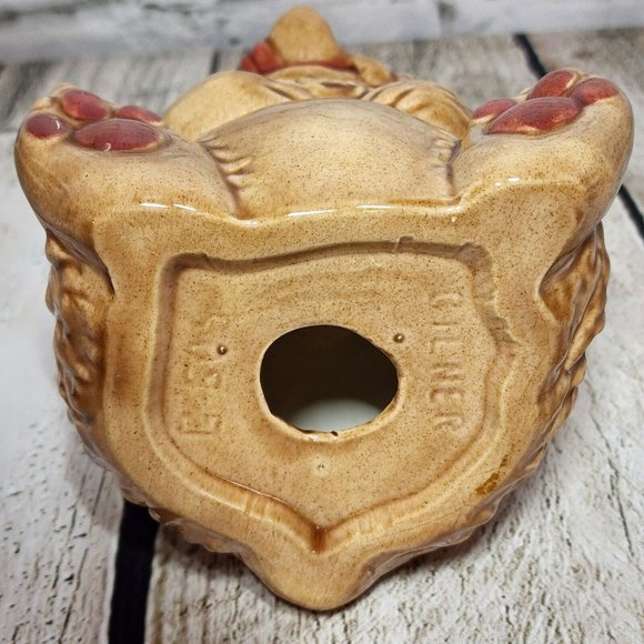 Vintage Gilner California Art Pottery Bear Piggy Bank 505 - Picture 6 of 6